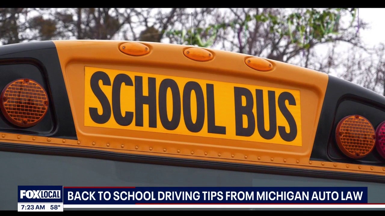 Back to School Driving Tips from Michigan Auto Law