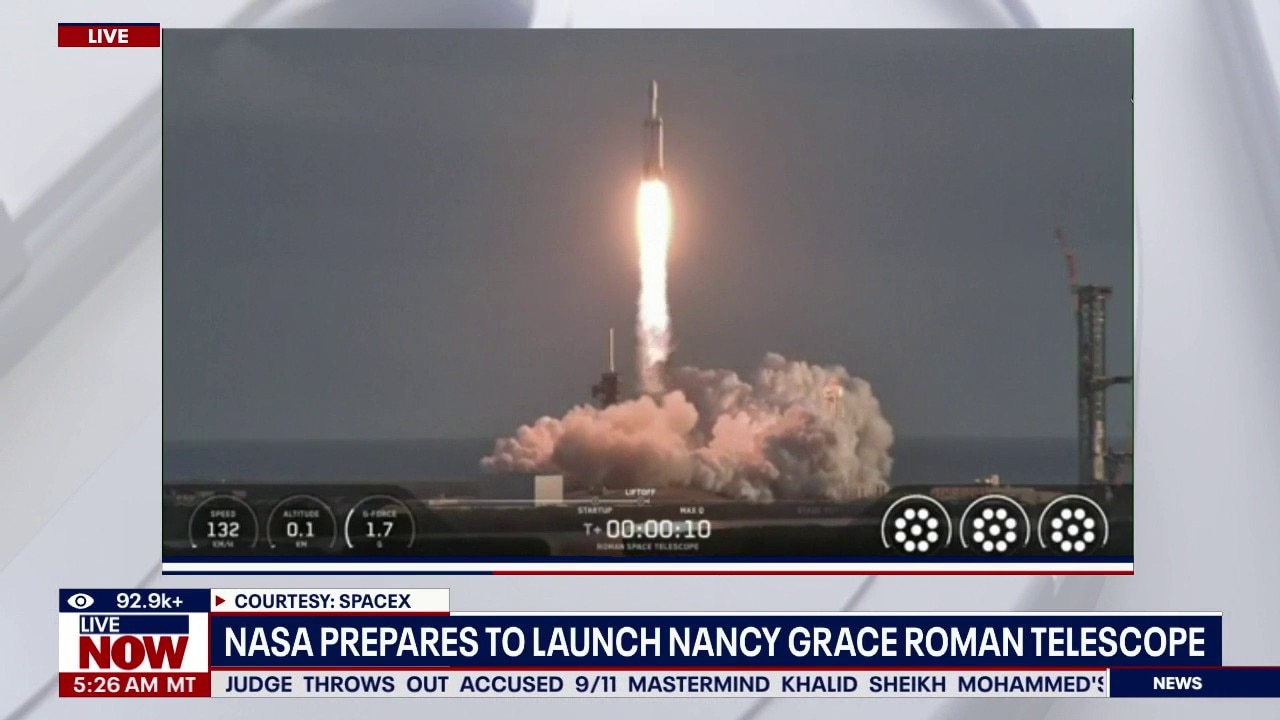 NASA Successfully launches Nancy Grace Roman telescope