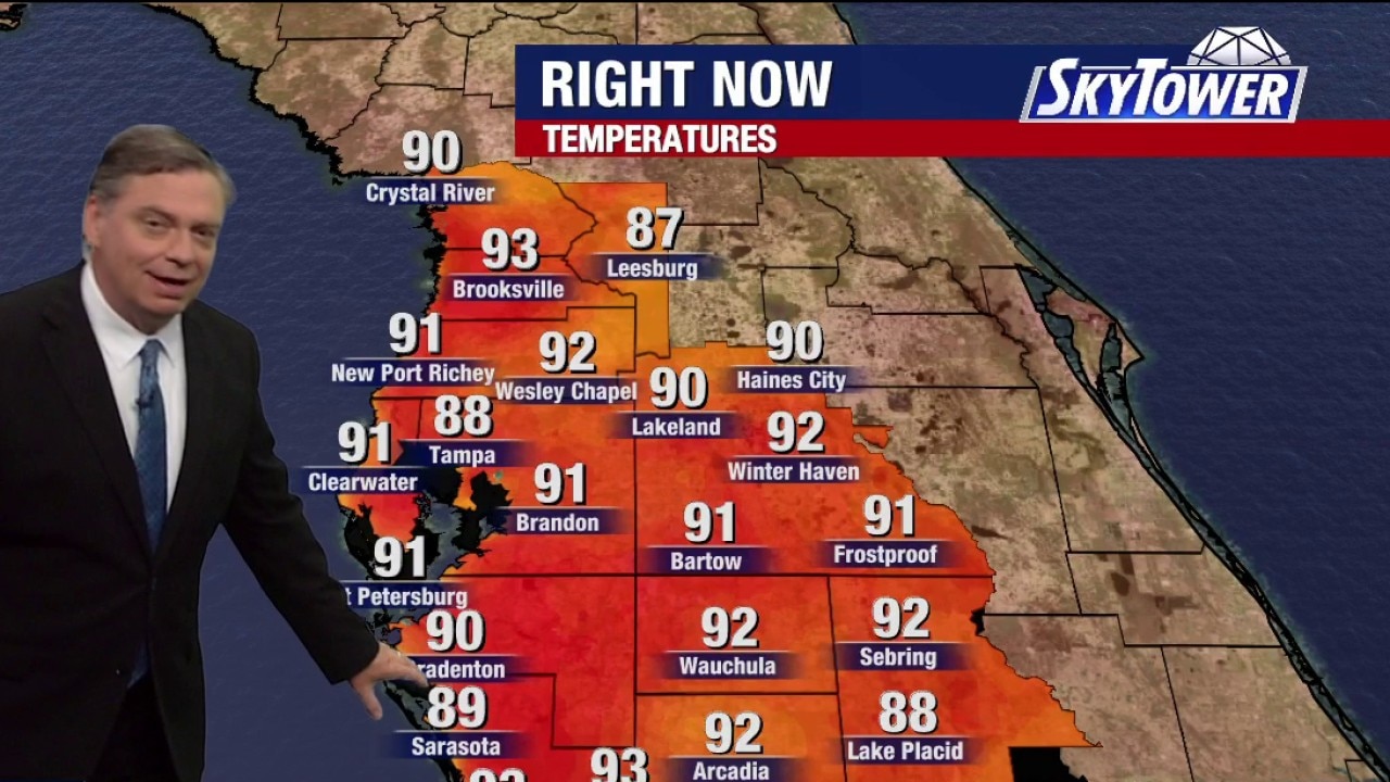 Tampa weather | Wednesday afternoon forecast
