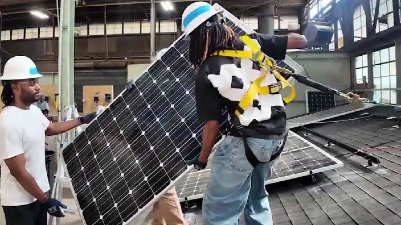 Black Sustainability brings solar energy training to Atlanta
