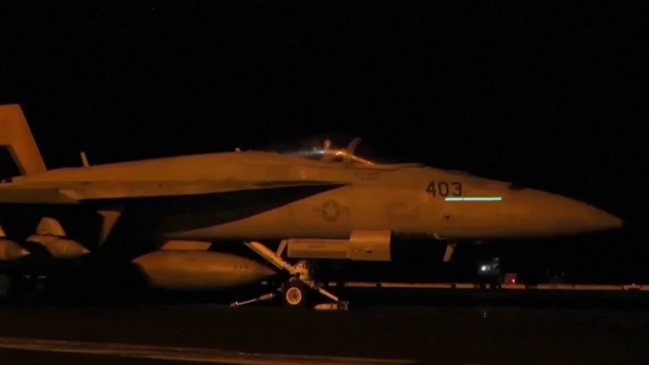 U.S. Central Command launches waves of strikes on Iran