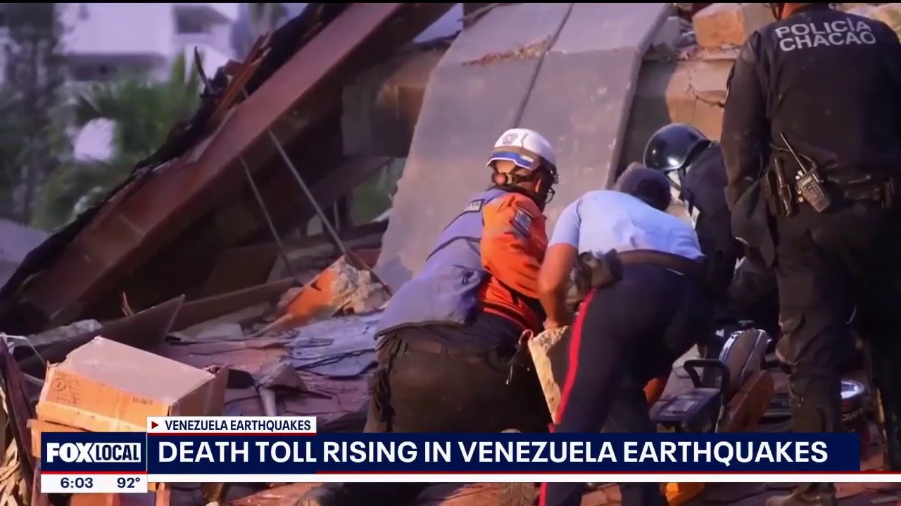 Venezuela earthquakes death toll rising