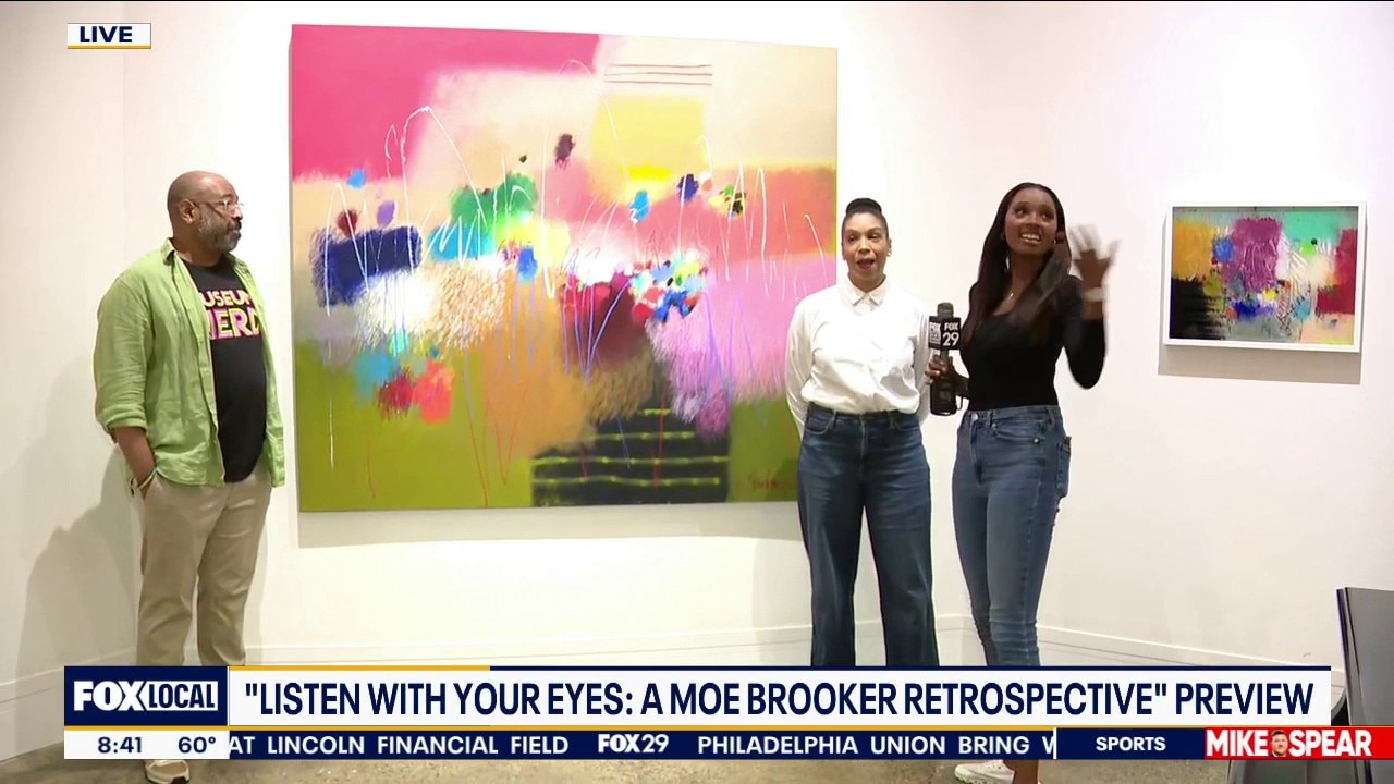 The Woodmere celebrates famed Philadelphia artist, Moe Brooker