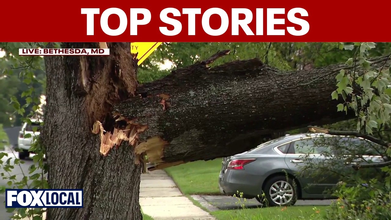Storm damage in Montgomery County; scaffolding scare | TOP STORIES