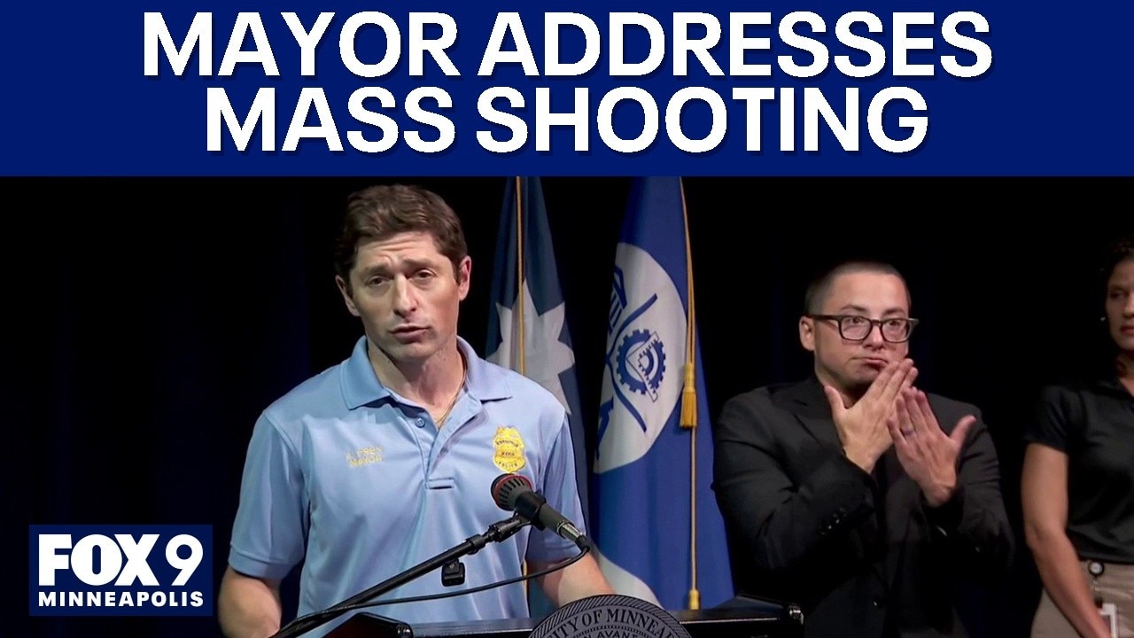 Minneapolis Mayor Frey shares update on mass shooting