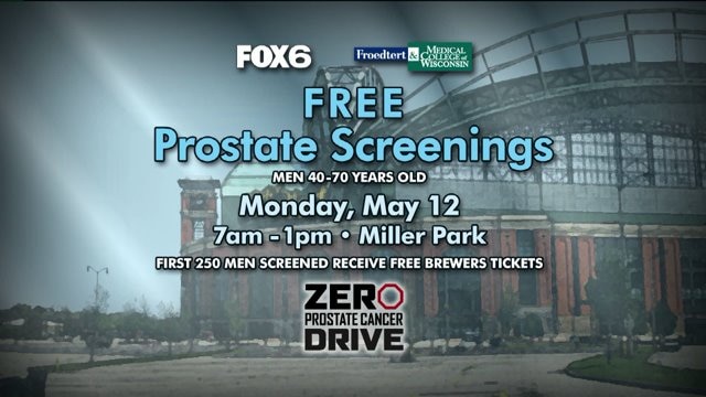 Get details on free prostate cancer screenings