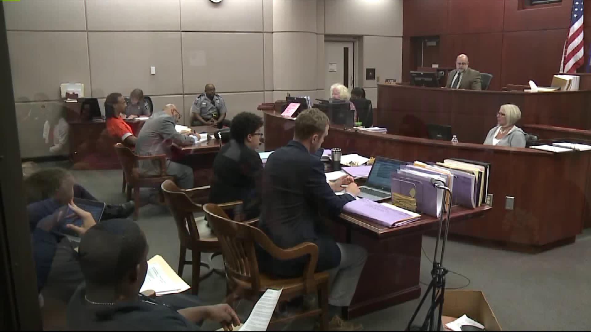 Marcus Wade in court