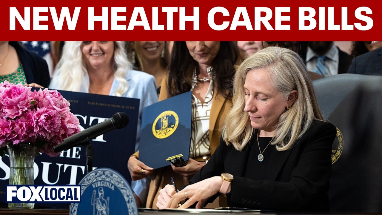 Virginia governor Abigail Spanberger signs bills to lower health care costs