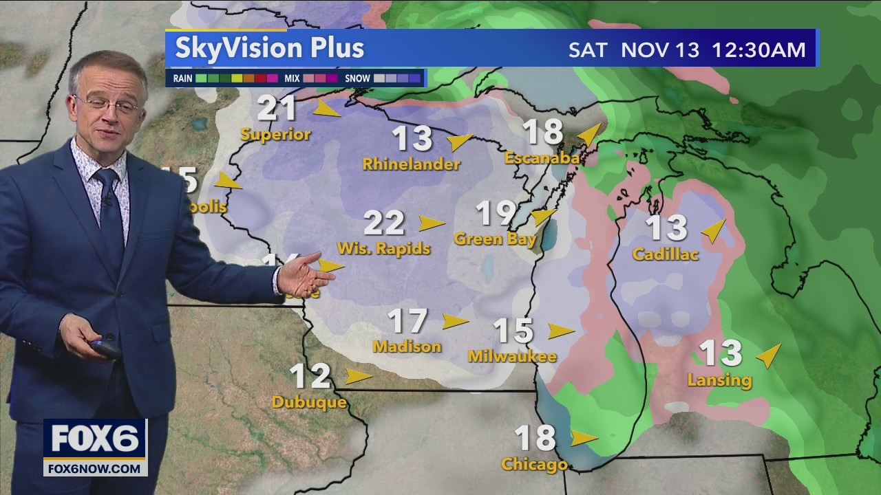 Early look at potential for snow in SE Wisconsin | FOX6 Milwaukee