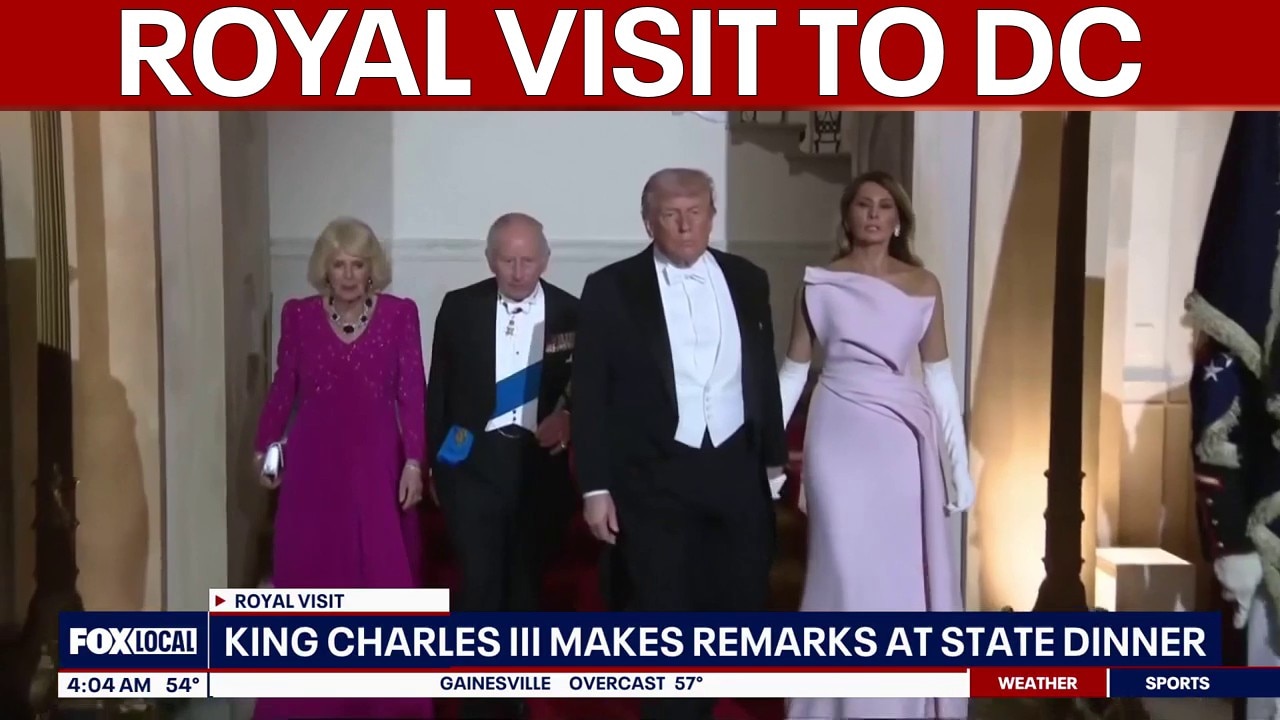 King Charles III highlights US UK alliance | FOX 5 AT 4AM