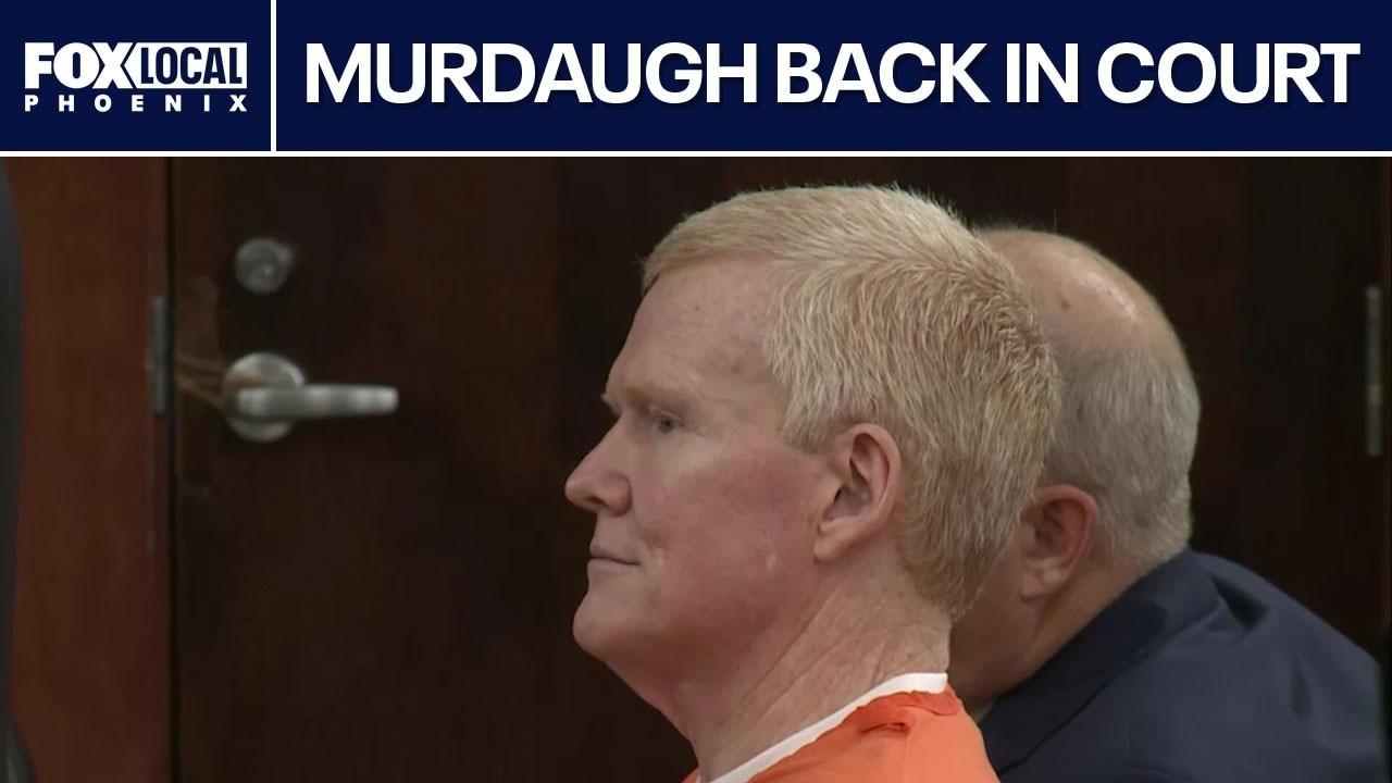 Alex Murdaugh in court ahead of murder re-trial