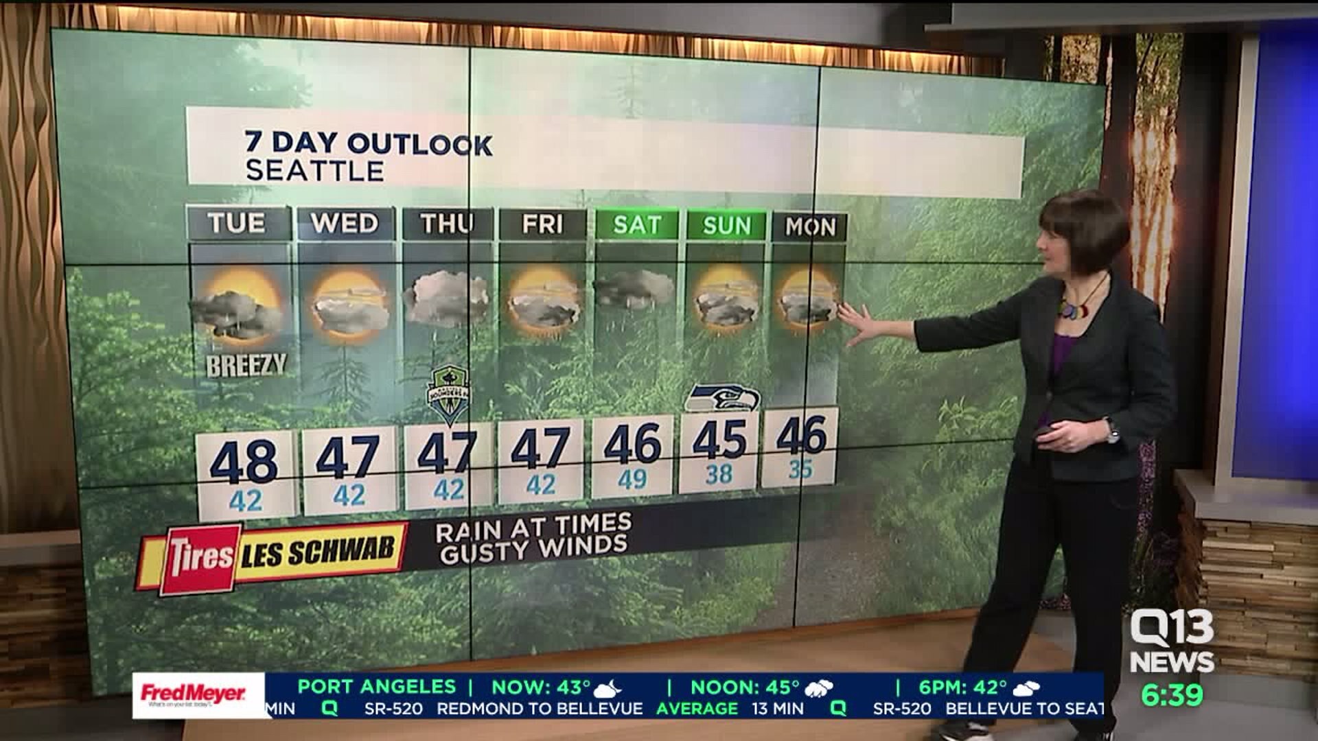 Wind advisory for Tuesday