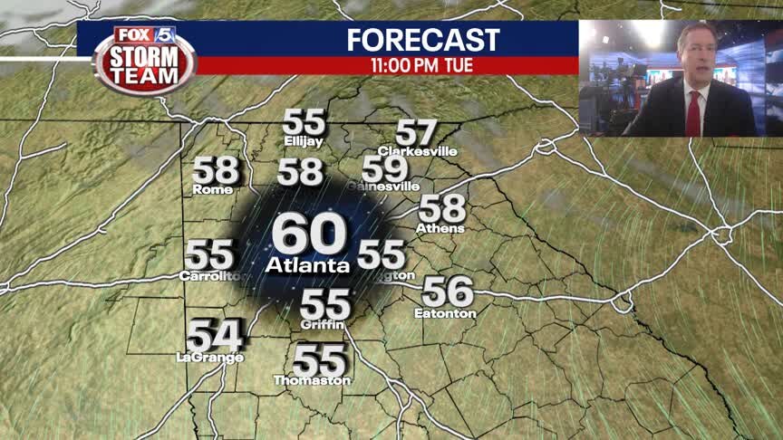 Tuesday Night Weather Update