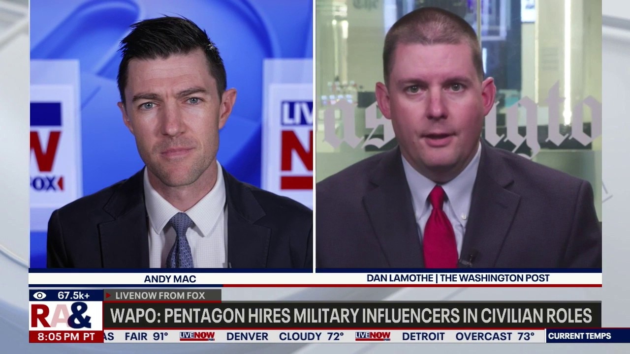 WAPO: Pentagon hires military influencers