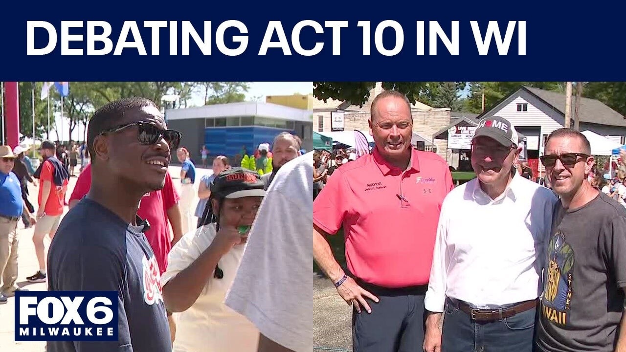 Wisconsin governor's race: Act 10 debate