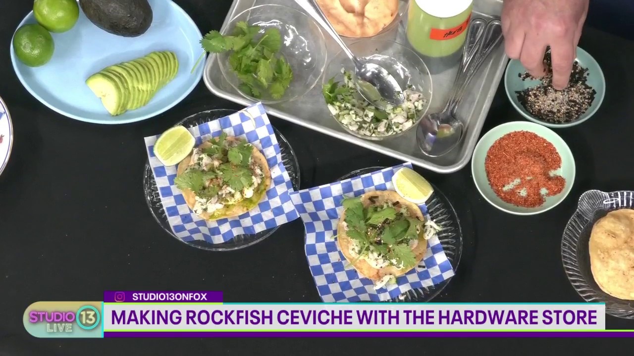 Making Rockfish Ceviche with The Hardware Store