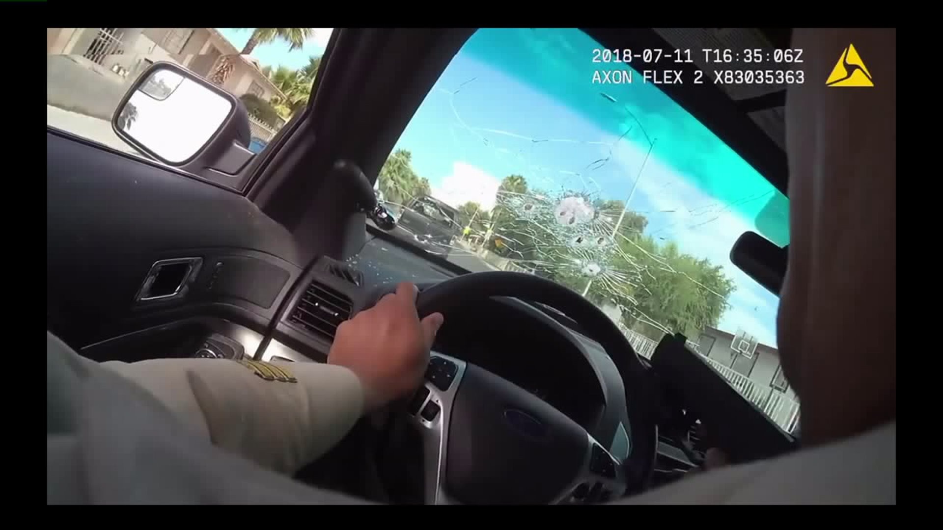 Las Vegas Metro police dashcam