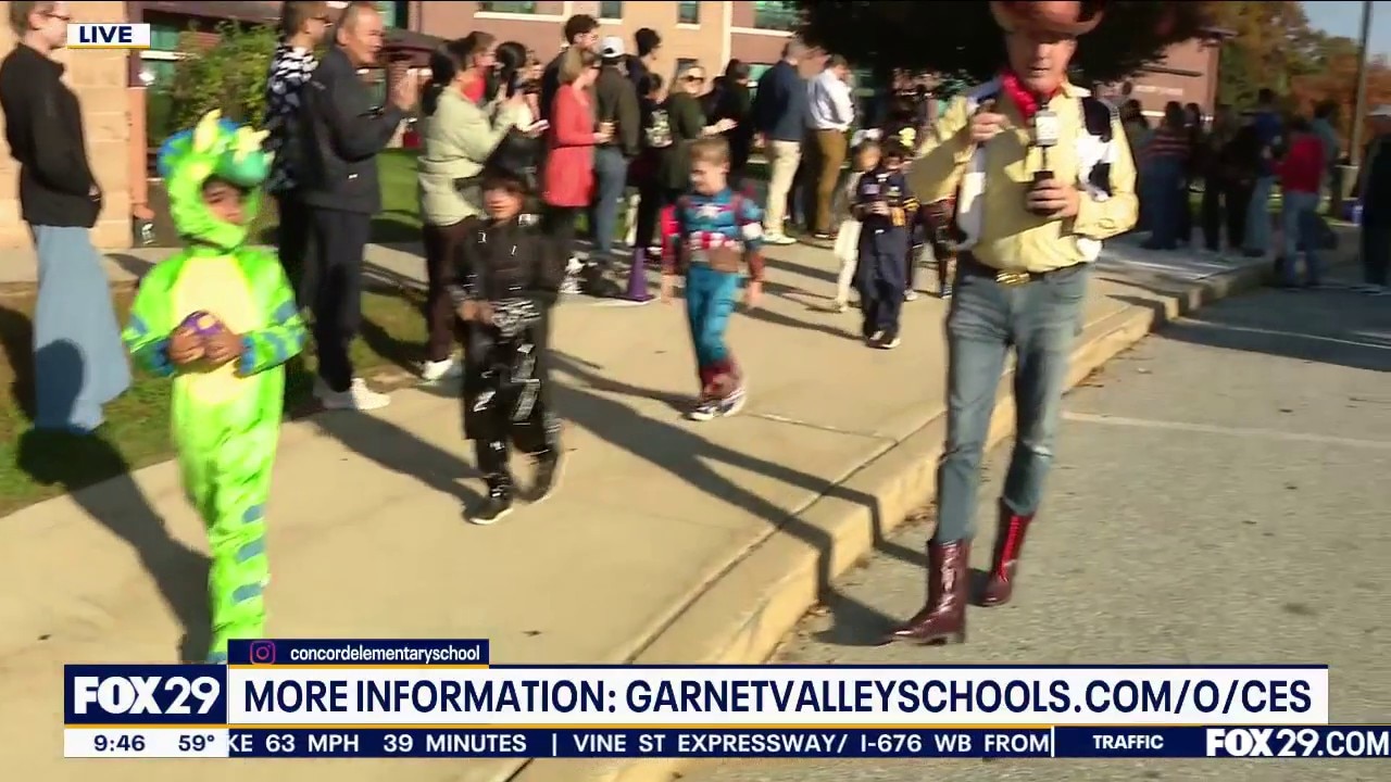 BOB-O-WEEN: Halloween Parade At Concord Elementary School 