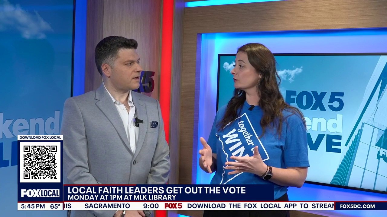 Local faith leaders plan "get out the vote" rally on Monday