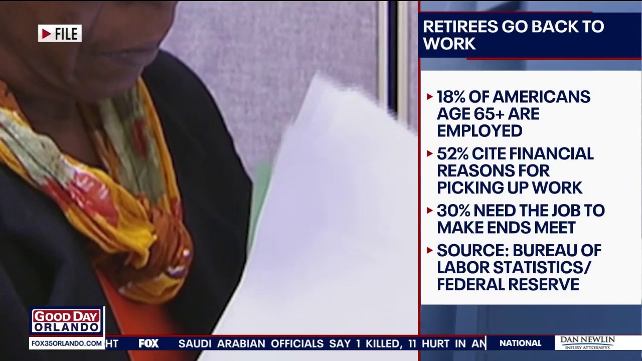 Money Monday: Retirees go back to work