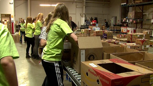 Donate food to people in need without leaving your house