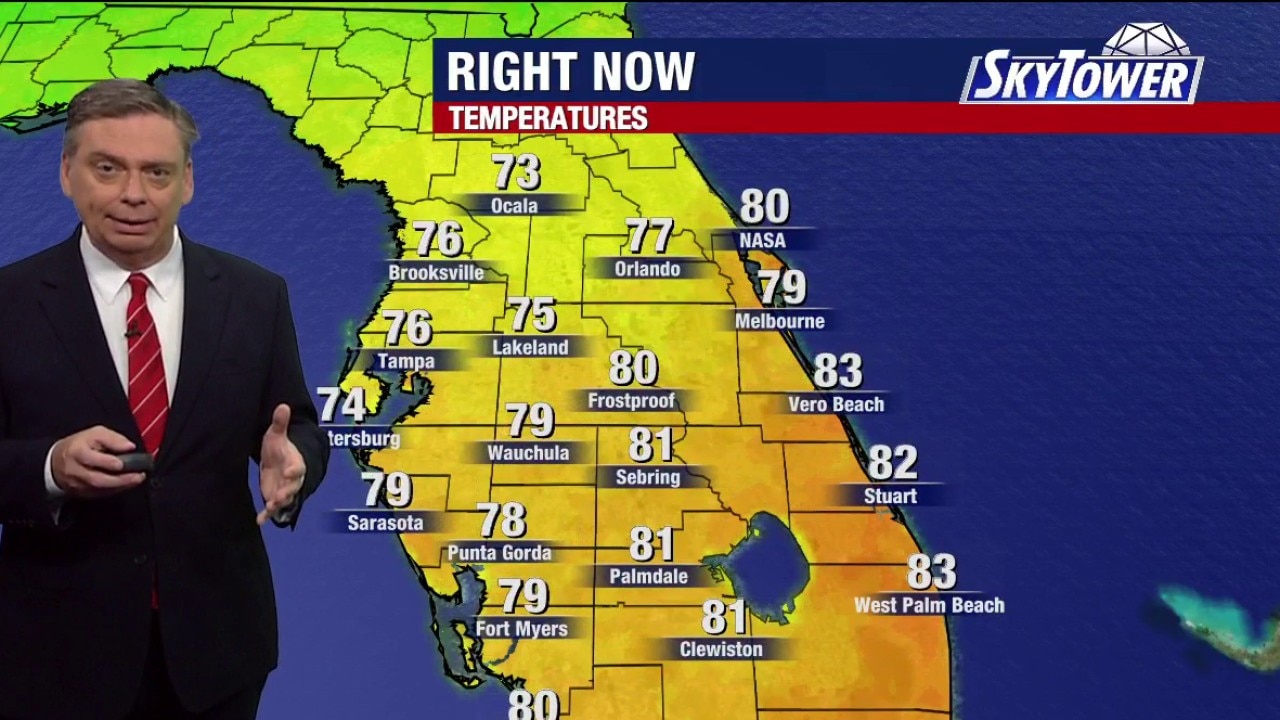 Tampa weather | Tuesday afternoon forecast