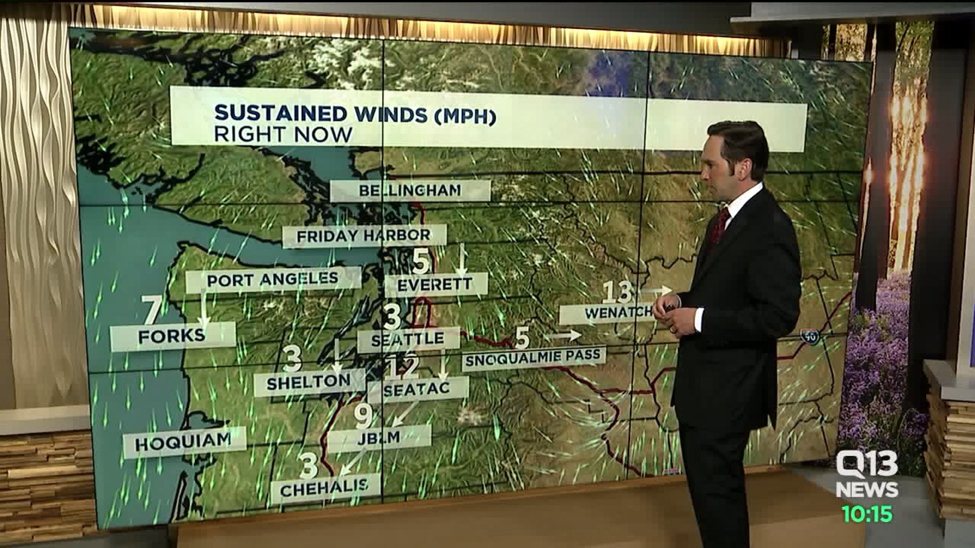 Wednesday evening forecast