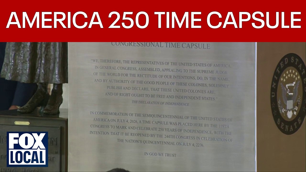 Celebrating America 250 with Congressional time capsule