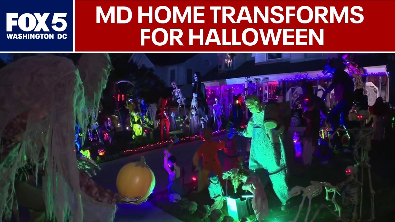 Montgomery County home transforms into haunted house for Halloween