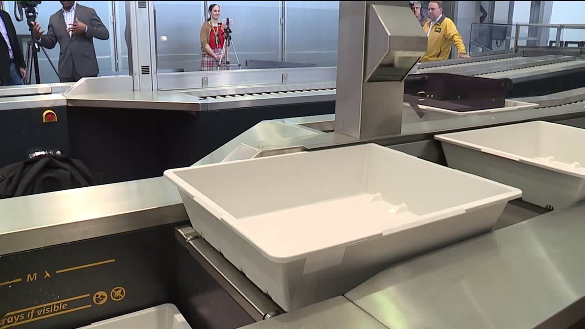 Sea-Tac automated screening lanes