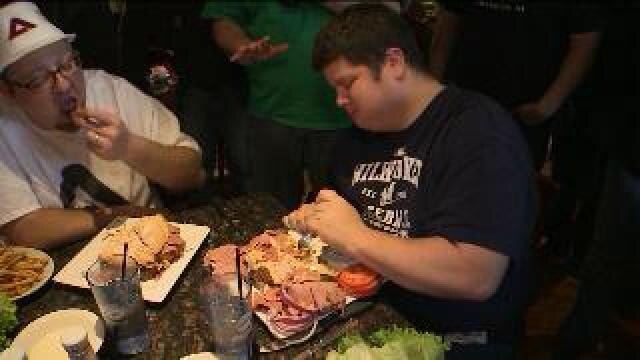 Who will win? See how much eat contestant ate!