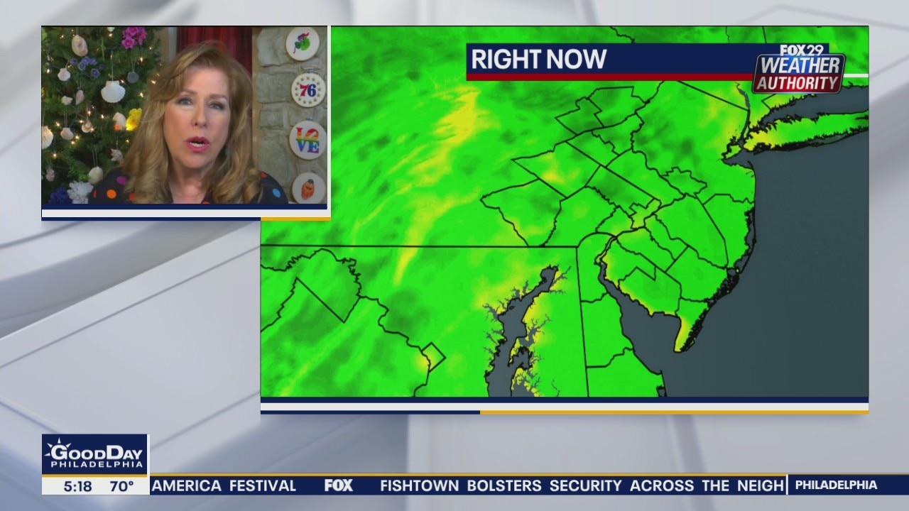 Weather Authority: Thursday, 5 a.m. forecast