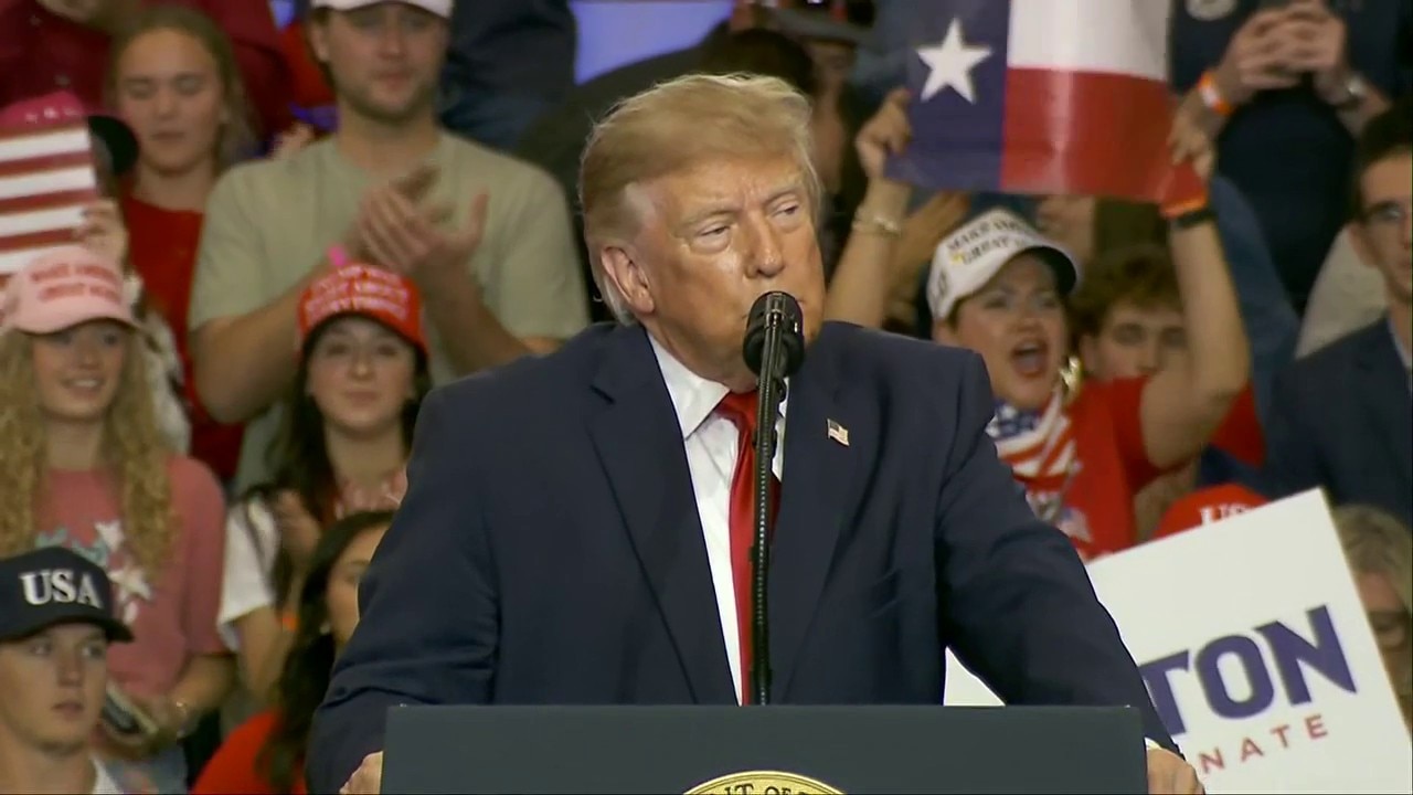 FULL: President Trump speaks during midterm rally in Lubbock 