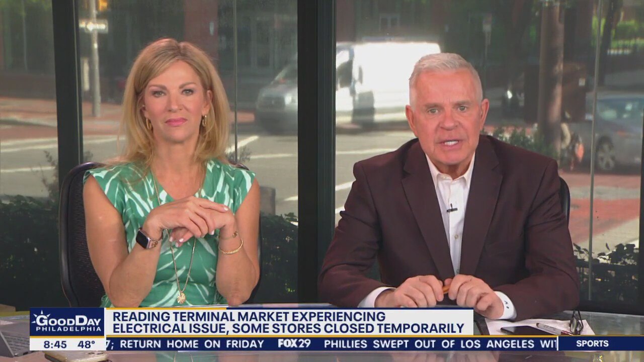 Some stores temporarily closed at Reading Terminal Market Thursday