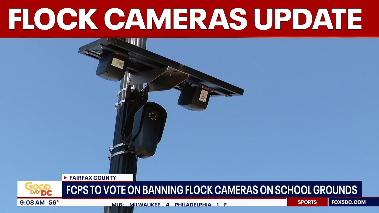 Fairfax County Public Schools to vote on banning Flock cameras on school grounds