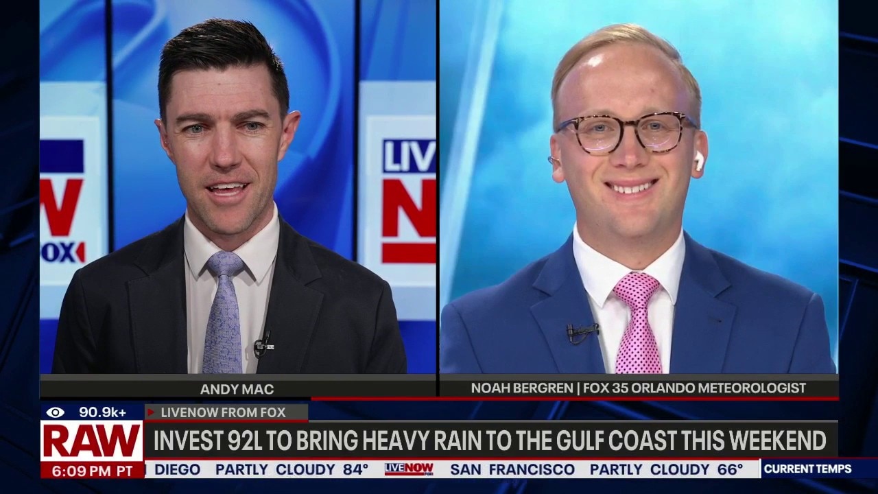 Invest 92L likely to drench parts of the Gulf Coast 