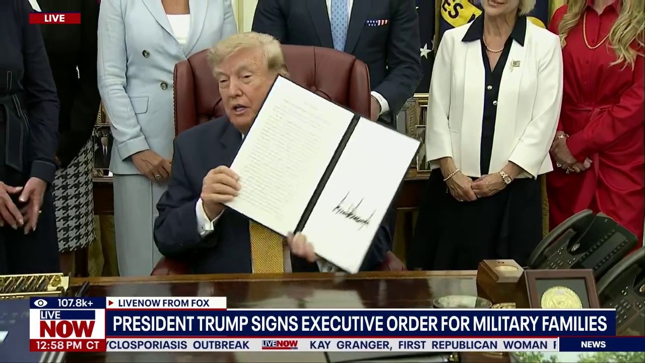 President Trump establishes Military Spouse Commission