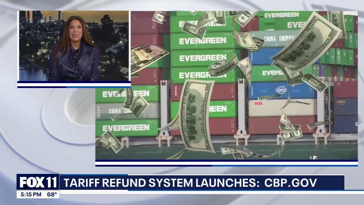 Trump administration opens tariff refund portal