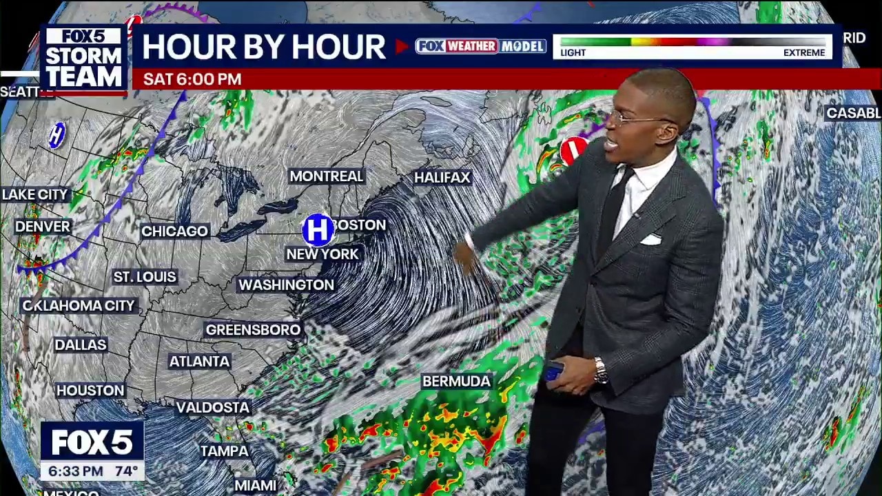 Tuesday evening weather forecast