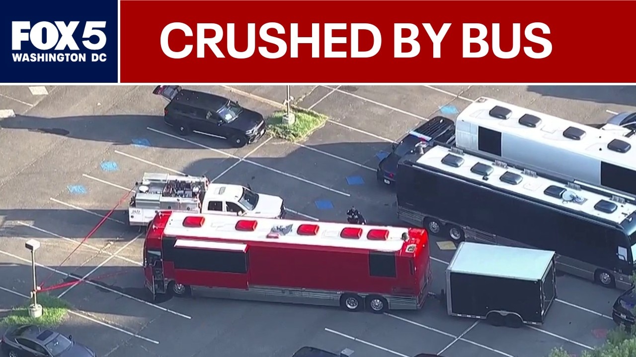 Wolf Trap show cancelled after man crushed to death by tour bus 
