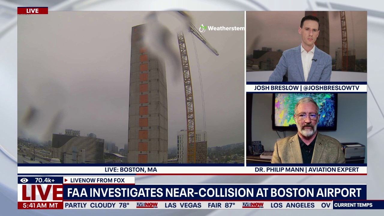 FAA investigates near-collision at Boston airport