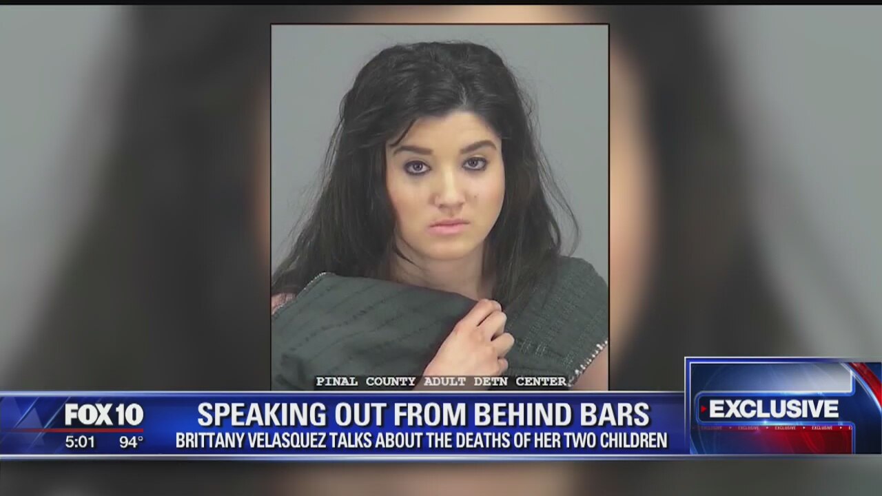 Mother accused of killing her two children speaks out from behind bars