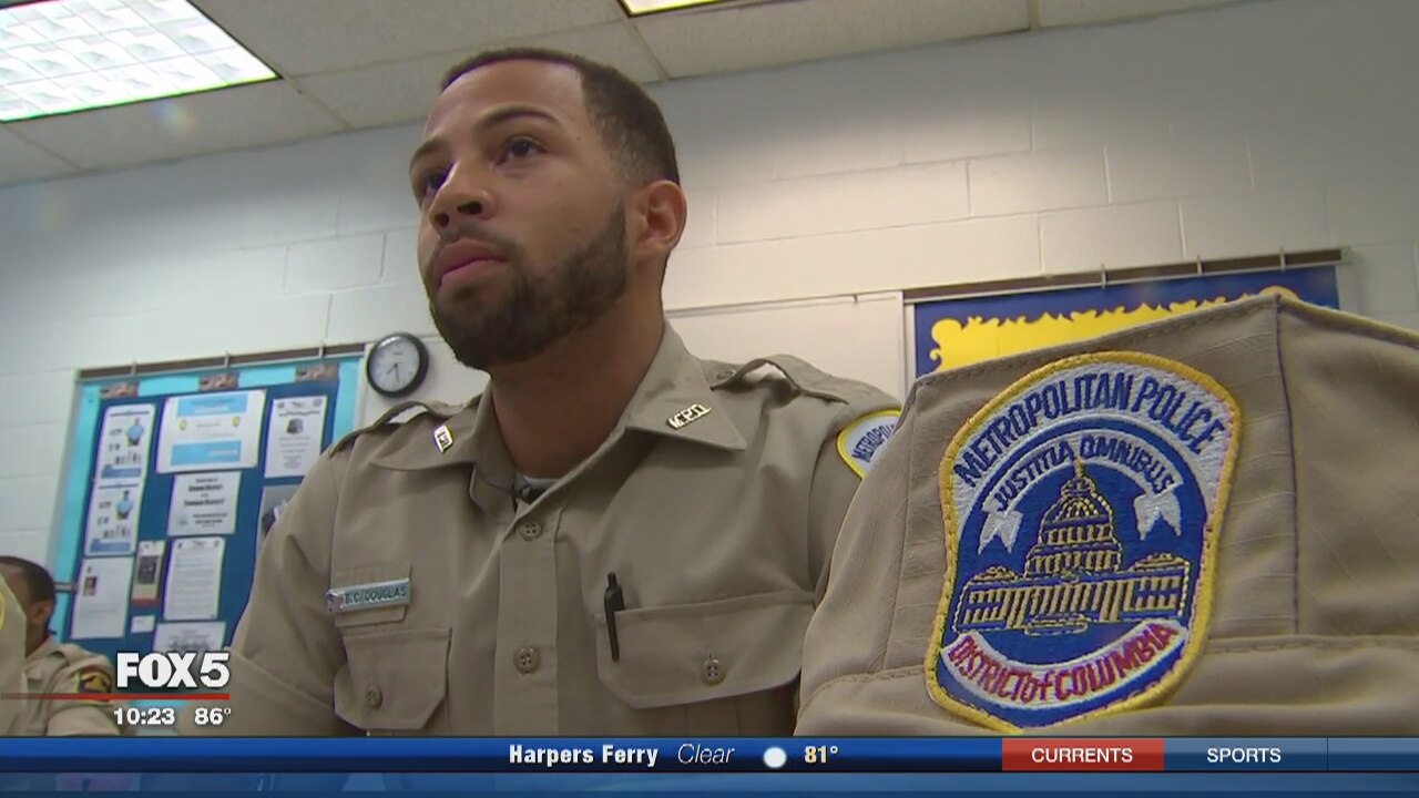 DC native leaves job as teacher to become police officer