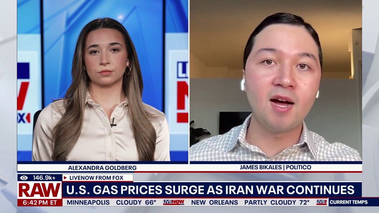 Gas prices jump amid Strait of Hormuz blockade 