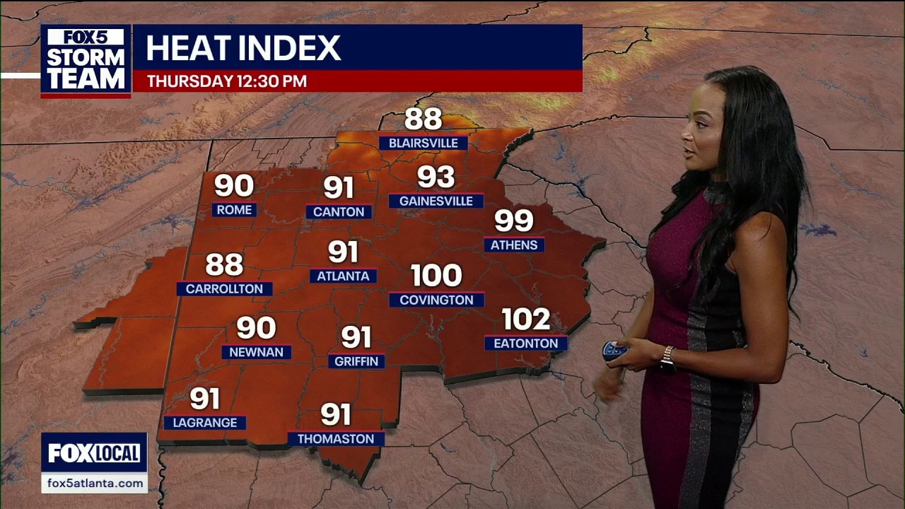 Thursday noon weather forecast
