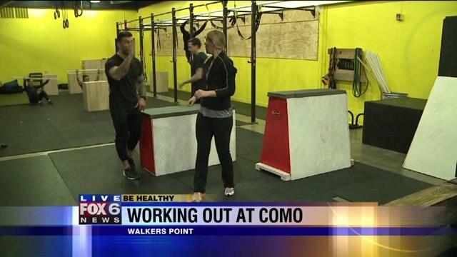 Laura learns some parkour as she works out at CoMo