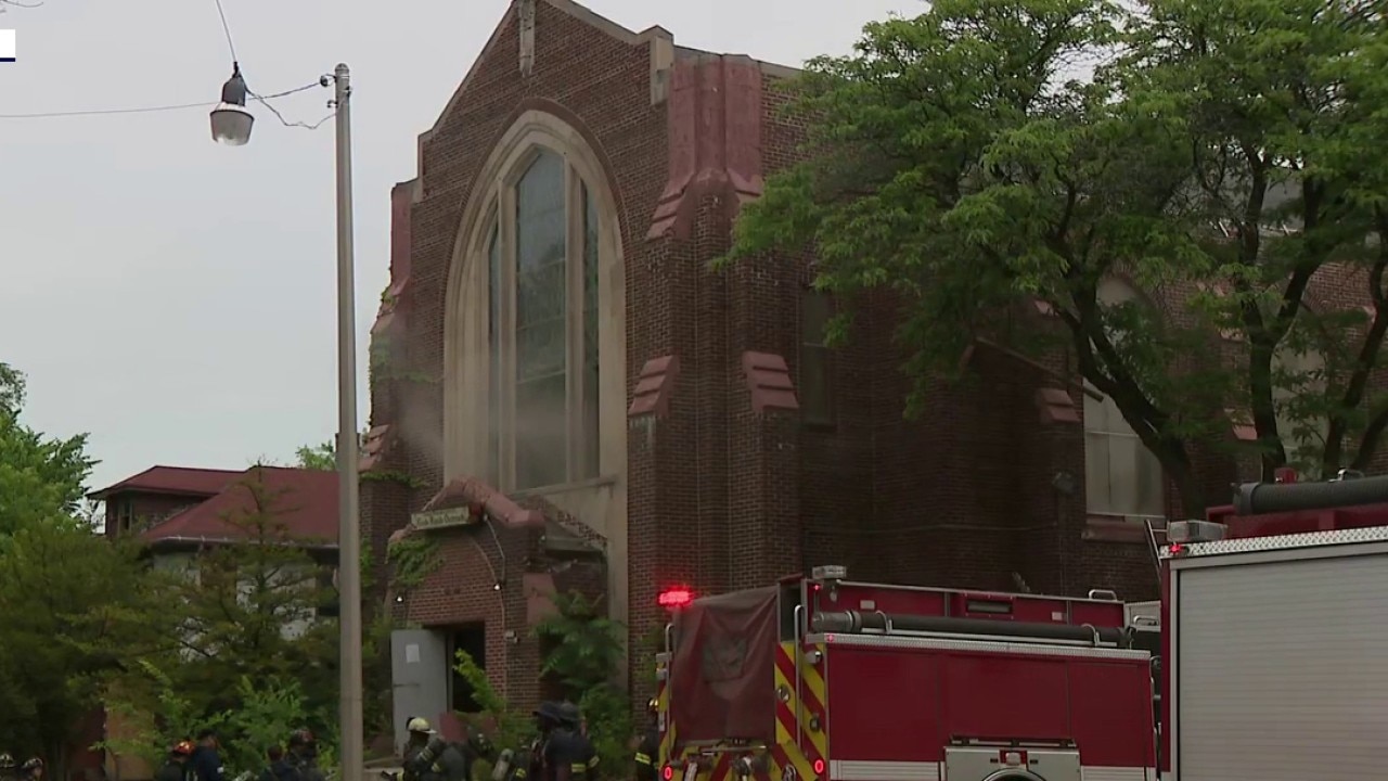 Milwaukee church fire near 24th and Auer