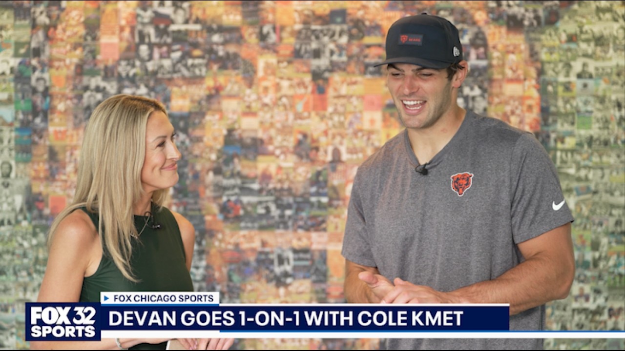 'Speed & physicality are our identity' - 1-on-1 with Cole Kmet | Fox Chicago Sports
