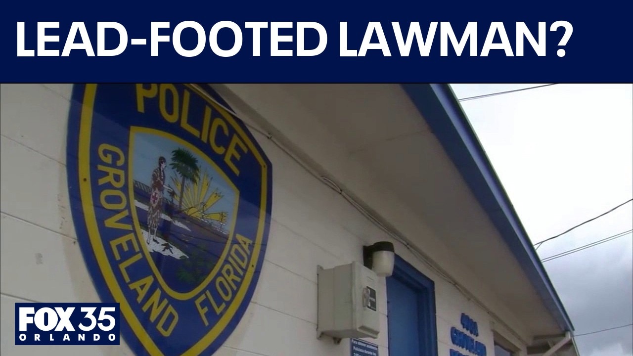 Groveland police sergeant suspended after alleged high-speed driving