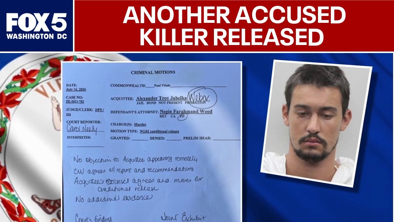 Fairfax County approves release of another accused killer